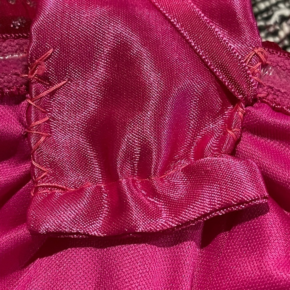 Hailey by Adrianna Papell Pink Ombré Glitter Formal/Evening/Prom Dress - EUC - Picture 7 of 10